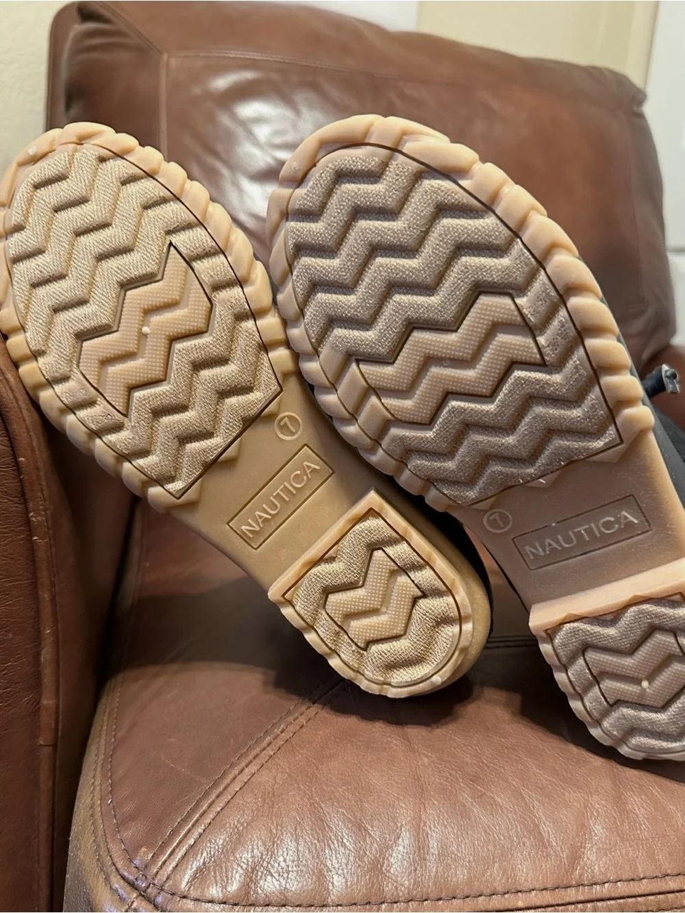 Nautica | “Dorsay” Black Quilted Duck Boots - Women’s 7